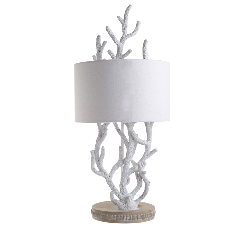 Настольная лампа Coral Decor Table lamp Белый в Перми | Loft Concept 