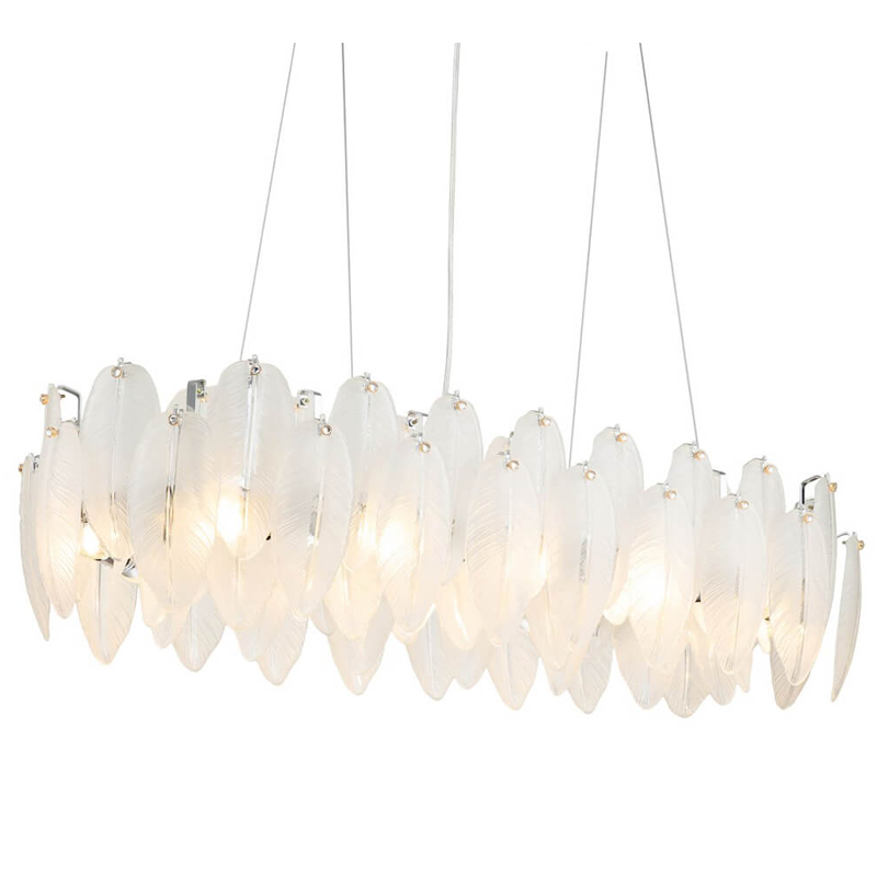 Люстра Bud Petals Chandelier Chrome Line Хром в Перми | Loft Concept 