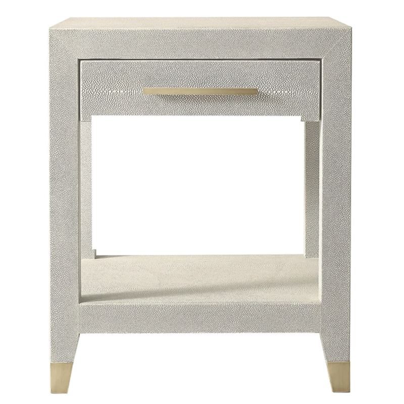 Charles Stingray Ivory Side Table Приставной стол скат Золотой ivory ( слоновая кость ) в Перми | Loft Concept 