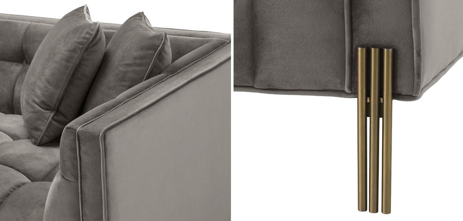 Кушетка Eichholtz Lounge Sofa Sienna Right Кушетка Eichholtz Lounge Sofa Sienna Right - Loft-Concept в Перми