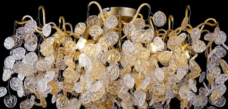 Потолочный светильник FAIRYTREE Chandelier Gold 8 Потолочный светильник FAIRYTREE Chandelier Gold 8 - Loft-Concept в Перми
