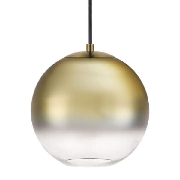 Подвесной светильник Ball Sunrise Pendant lamp матовое золото в Перми | Loft Concept 