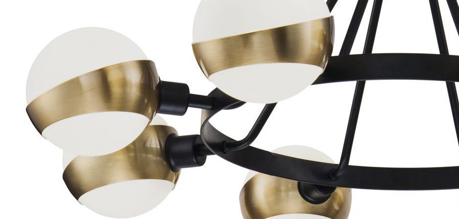 Люстра Hold Ball Brass Chandelier 8 Люстра Hold Ball Brass Chandelier 8 - Loft-Concept в Перми