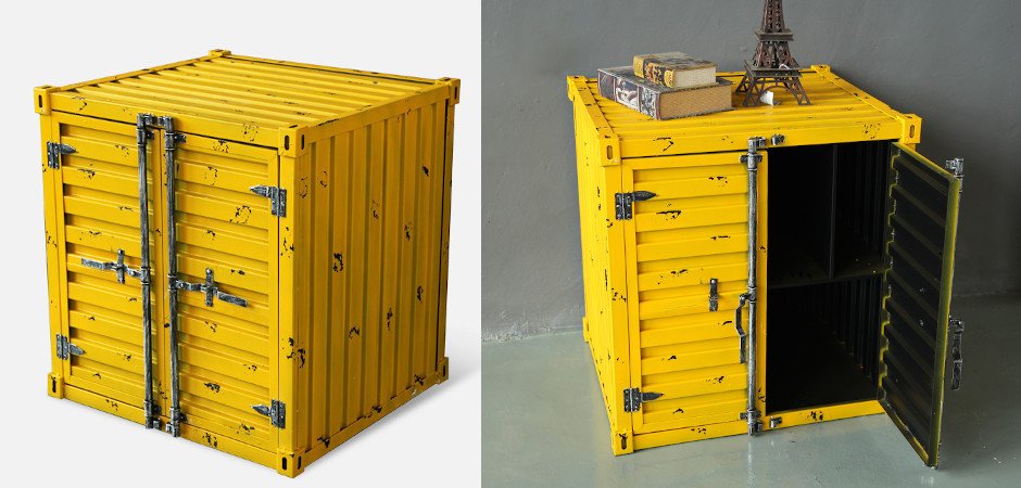 Комод Sea Container с двумя дверками Комод Sea Container с двумя дверками - Loft-Concept в Перми