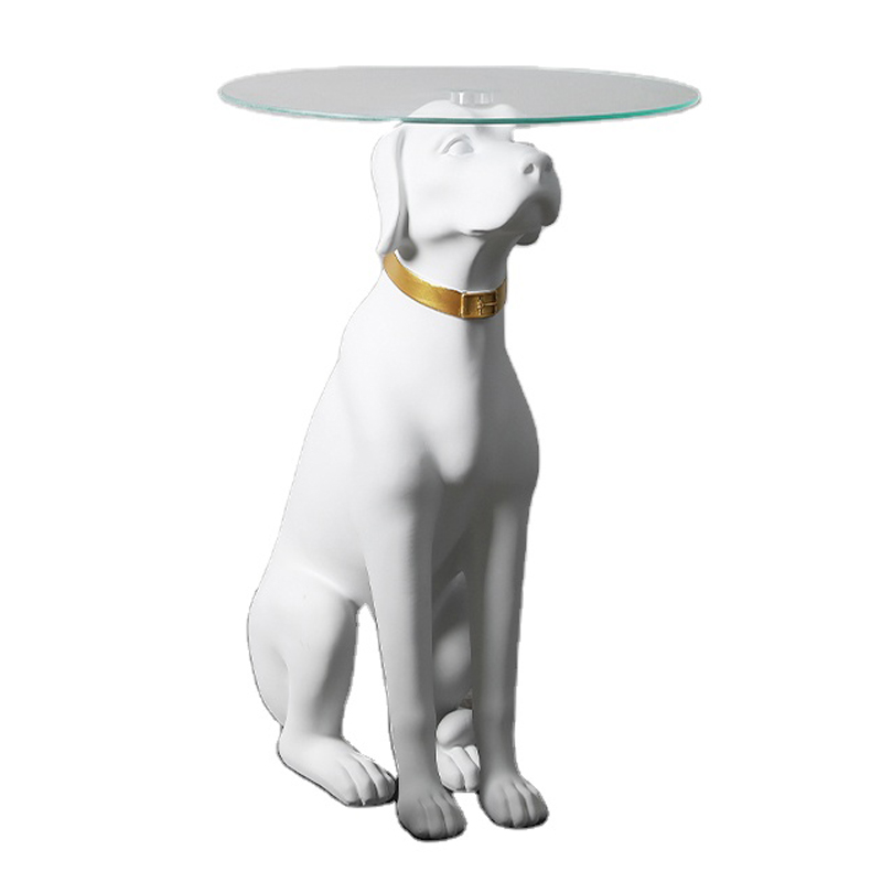 Приставной стол White Dog Table Белый в Перми | Loft Concept 