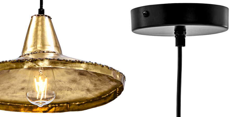 Подвесной светильник Rough Gold Pendant II Подвесной светильник Rough Gold Pendant II - Loft-Concept в Перми