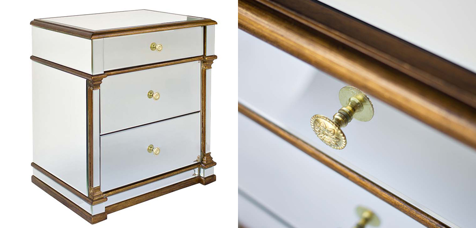 Тумба Mirror Classic Nightstand Тумба Mirror Classic Nightstand - Loft-Concept в Перми