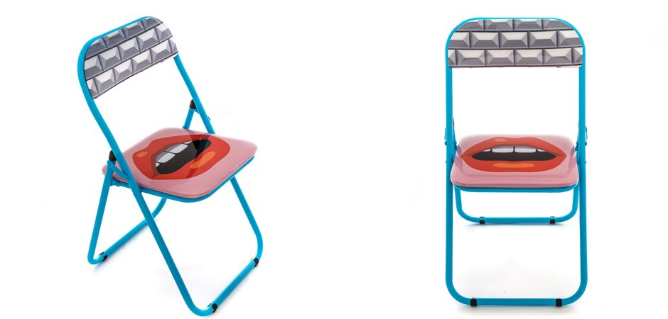 Стул Seletti Folding Chair Mouth Стул Seletti Folding Chair Mouth - Loft-Concept в Перми