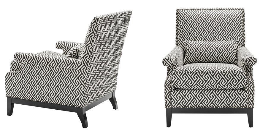 Кресло Eichholtz Chair Goldoni Black Кресло Eichholtz Chair Goldoni Black - Loft-Concept в Перми