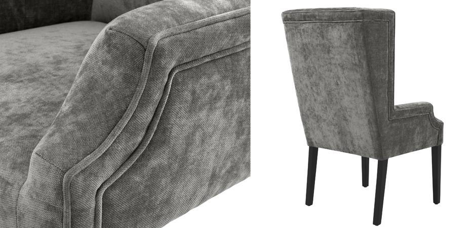 Стул Eichholtz Dining Chair Tempio grey Стул Eichholtz Dining Chair Tempio grey - Loft-Concept в Перми