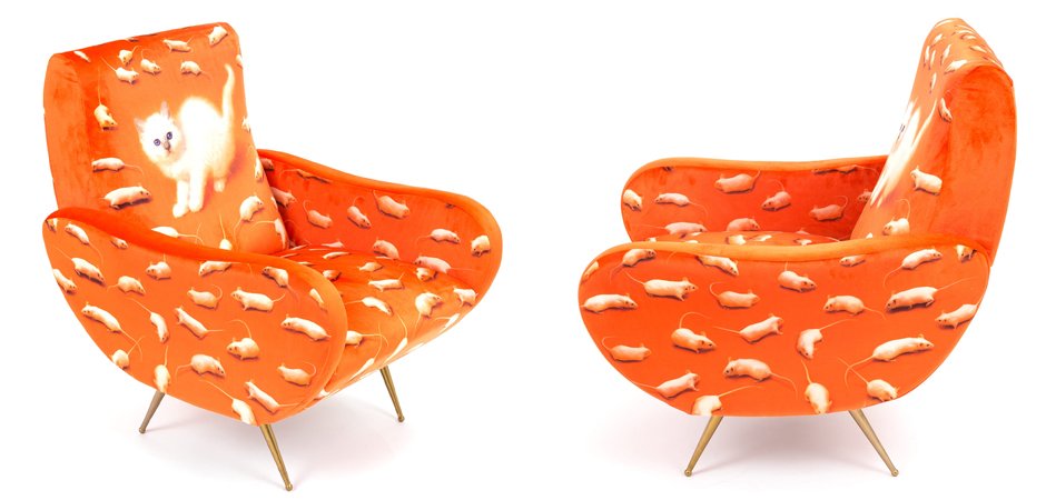 Кресло Seletti Armchair Kitten Кресло Seletti Armchair Kitten - Loft-Concept в Перми