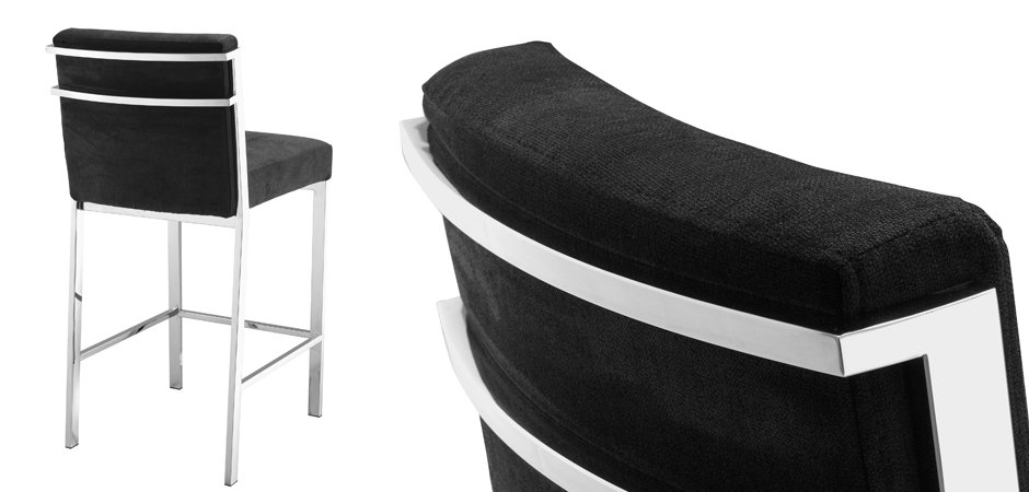 Полубарный стул Eichholtz Counter Stool Scott Steel Полубарный стул Eichholtz Counter Stool Scott Steel - Loft-Concept в Перми