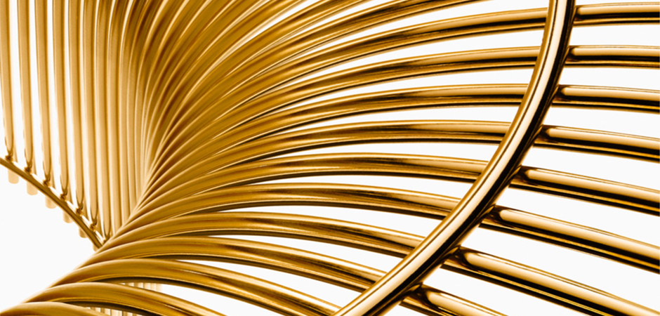 Стол Platner Coffee Gold Стол Platner Coffee Gold - Loft-Concept в Перми
