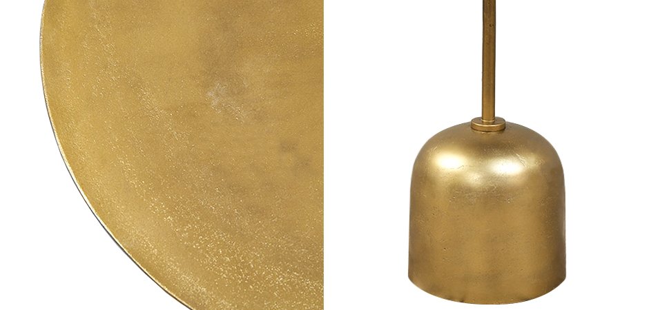 Приставной стол металлический Gold Приставной стол металлический Gold - Loft-Concept в Перми