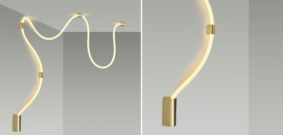 Подвесной светильник LUKE LAMPCO TRACER LAMP Gold Подвесной светильник LUKE LAMPCO TRACER LAMP Gold - Loft-Concept в Перми