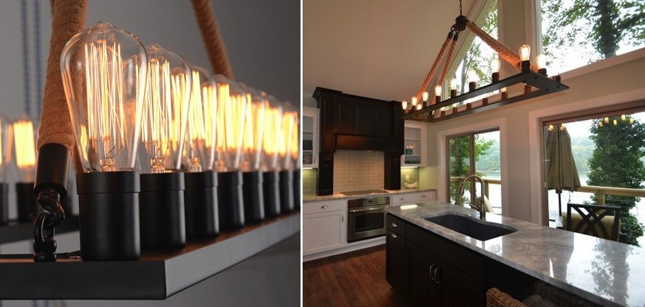 Люстра Square Large Loft Rope Light Люстра Square Large Loft Rope Light - Loft-Concept в Перми