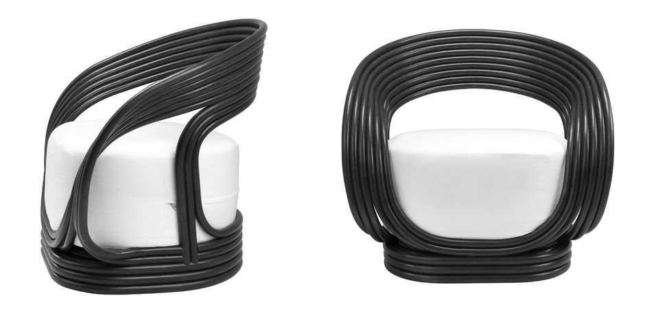Кресло Eichholtz Chair Romeo Black Кресло Eichholtz Chair Romeo Black - Loft-Concept в Перми