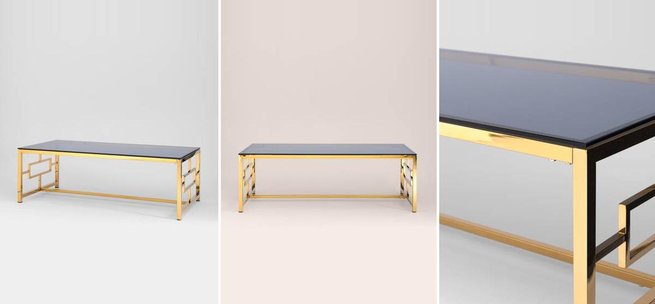 Столик кофейный Milan Tables Gold - фото