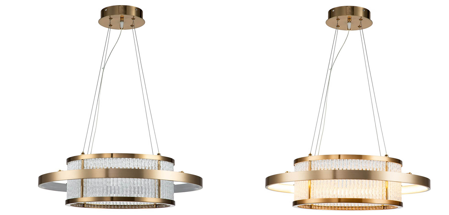 Люстра Liadan Glass Tubes Chandelier - фото