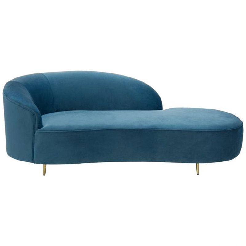 Диван Salvaire Lounge Sofa blue Синий в Перми | Loft Concept 