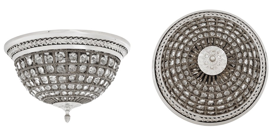 Потолочный светильник Ceiling Lamp Kasbah Nickel Потолочный светильник Ceiling Lamp Kasbah Nickel - Loft-Concept в Перми