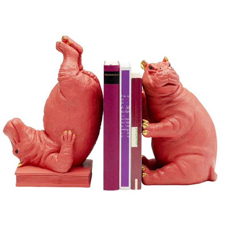 Держатель для книг Red Hippos Красный в Перми | Loft Concept 