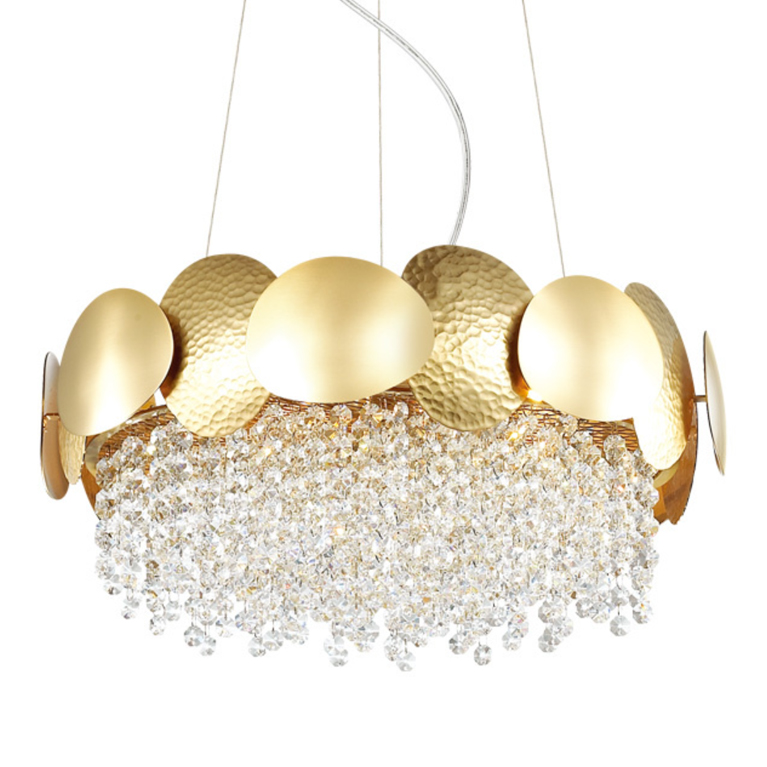 Люстра Constable Chandelier Gold  Золотой в Перми | Loft Concept 