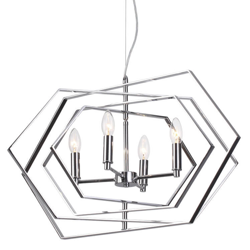 Люстра Damaris Chandelier silver Серебряный в Перми | Loft Concept 