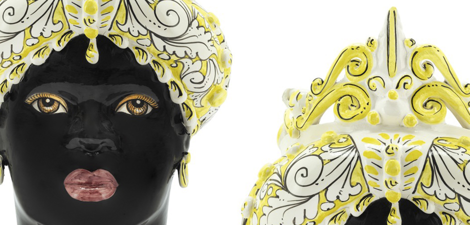 Ваза VASE MORO LADY MEDIUM yellow Ваза VASE MORO LADY MEDIUM yellow - Loft-Concept в Перми