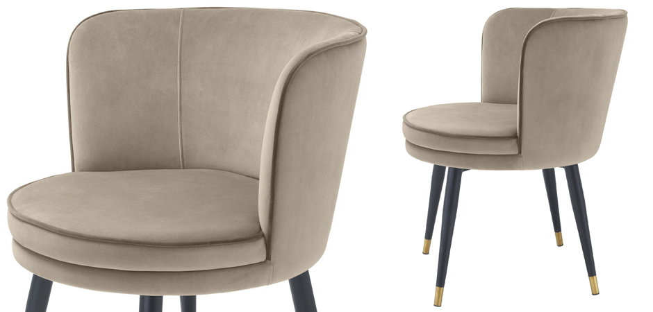 Стул Eichholtz Dining Chair Grenada greige Стул Eichholtz Dining Chair Grenada greige - Loft-Concept в Перми