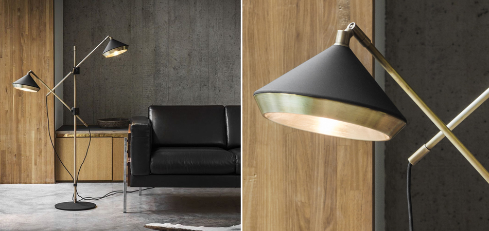 ТОРШЕР Bert Frank SHEAR Черный ТОРШЕР Bert Frank SHEAR Черный - Loft-Concept в Перми