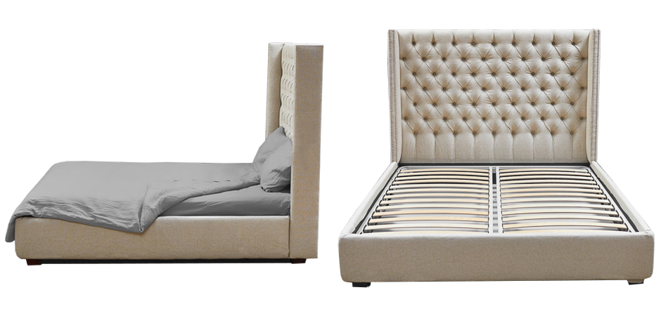 Кровать Lord Bed Beige Кровать Lord Bed Beige - Loft-Concept в Перми