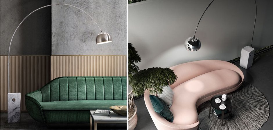 Торшер Flo Arco Торшер Flo Arco - Loft-Concept в Перми