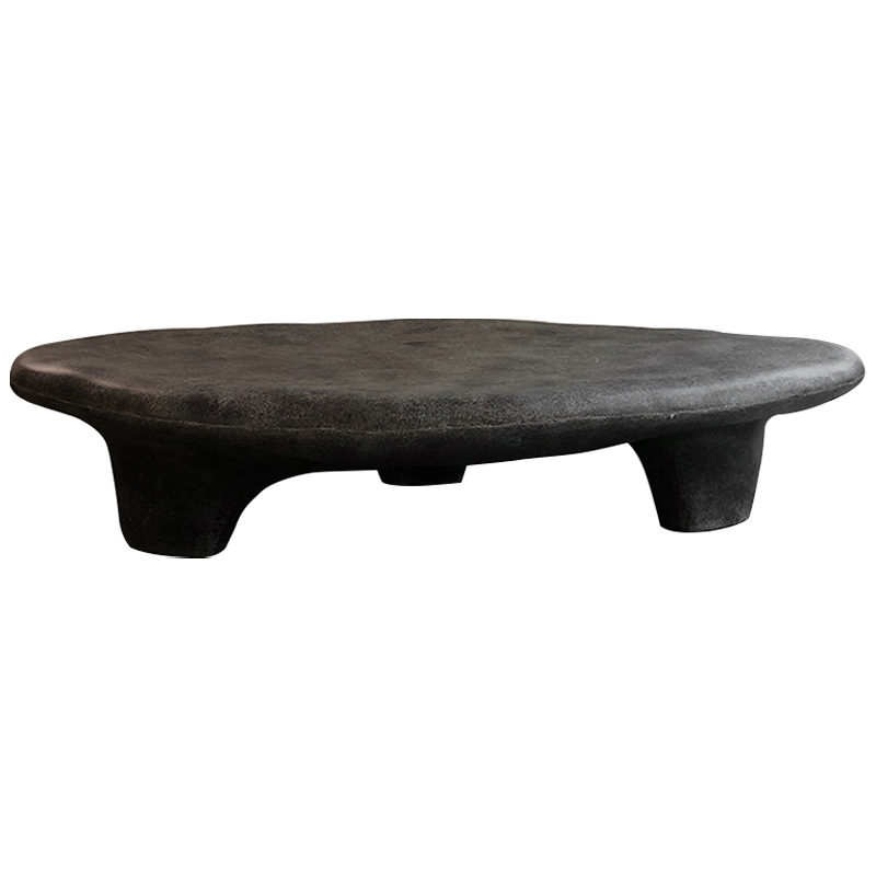 Кофейный стол Stone Coffee Table Black Черный в Перми | Loft Concept 