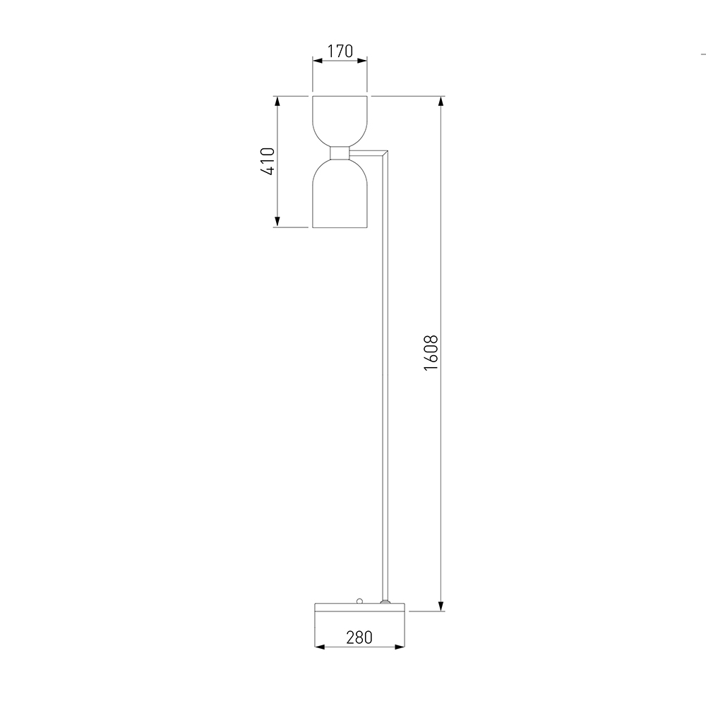 Торшер Light maker studio white and smok в Перми