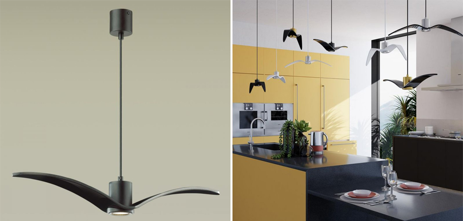 Подвесной светильник Seagull Scope черный Подвесной светильник Seagull Scope черный - Loft-Concept в Перми