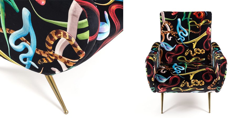 Кресло Seletti Armchair Snakes Design: Toiletpaper Кресло Seletti Armchair Snakes Design: Toiletpaper - Loft-Concept в Перми