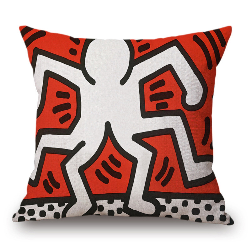 Подушка Keith Haring 2 Мульти в Перми | Loft Concept 