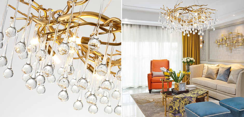 Люстра Droplet Chandelier 80 Люстра Droplet Chandelier 80 - Loft-Concept в Перми