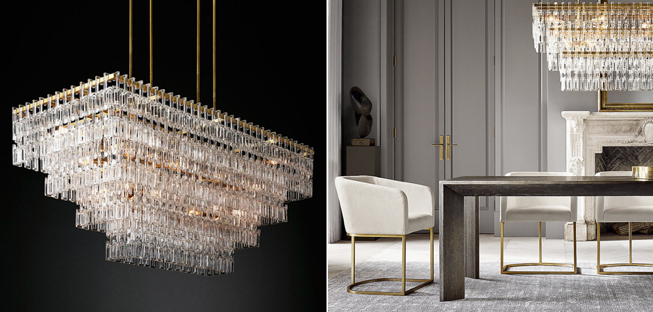 Люстра Marignan Linear Chandelier Люстра Marignan Linear Chandelier - Loft-Concept в Перми