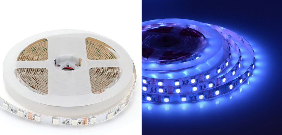 Светодиодная лента 14,4W/m 60LED/m 5050SMD разноцветная 5M Светодиодная лента 14,4W/m 60LED/m 5050SMD разноцветная 5M - Loft-Concept в Перми