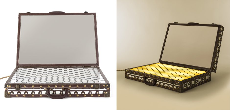 Сундук с подсветкой Lighting Trunk Suitcase Сундук с подсветкой Lighting Trunk Suitcase - Loft-Concept в Перми