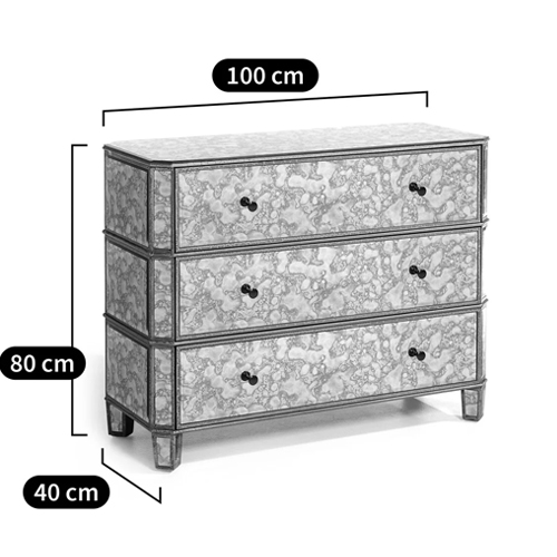 Комод зеркальный Glorious Chest of Drawers в Перми