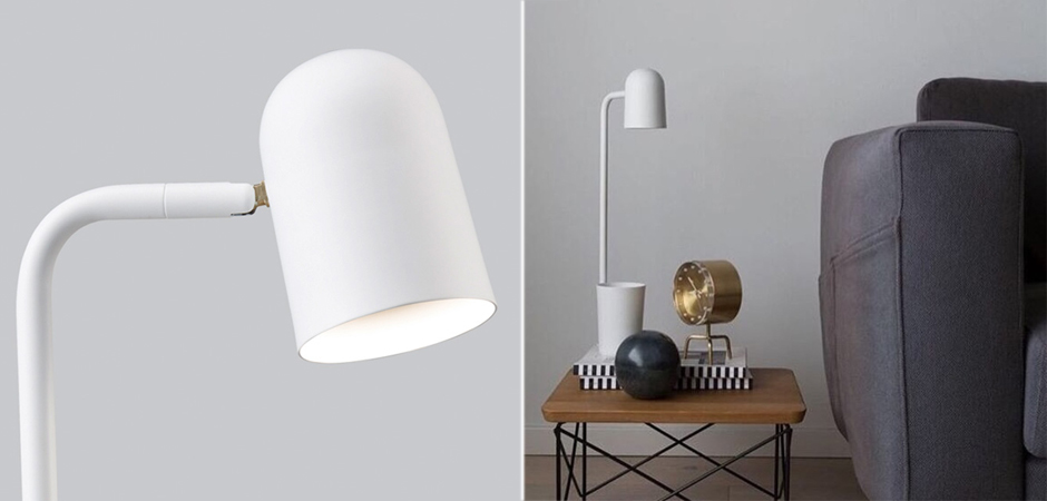 Настольная лампа Northern Buddy Table lamp white Настольная лампа Northern Buddy Table lamp white - Loft-Concept в Перми