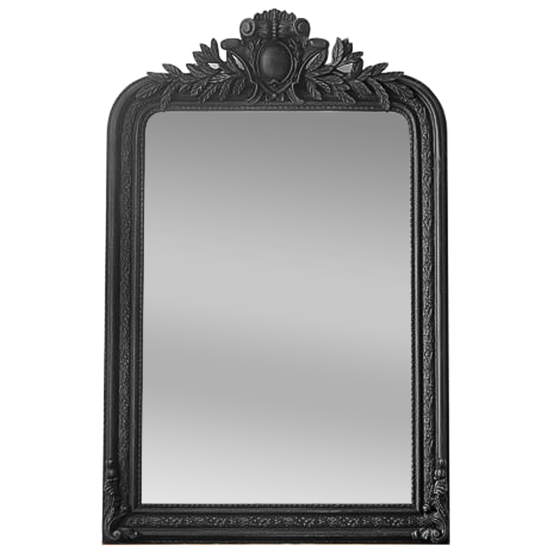 Зеркало Polastron Mirror Black Винтажный черный в Перми | Loft Concept 