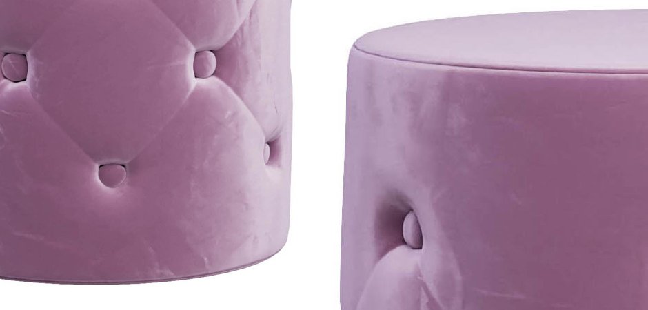 Пуф Capitone Pink Пуф Capitone Pink - Loft-Concept в Перми