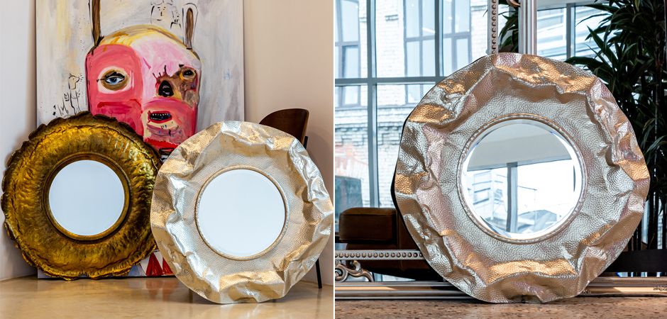 Зеркало Chlodio Silver Mirror Зеркало Chlodio Silver Mirror - Loft-Concept в Перми
