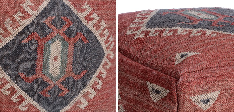 Пуф KELIM Pattern Rhombus Пуф KELIM Pattern Rhombus - Loft-Concept в Перми
