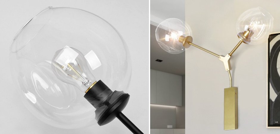 Бра Сrumpled Glas Wall Lamp Бра Сrumpled Glas Wall Lamp - Loft-Concept в Перми