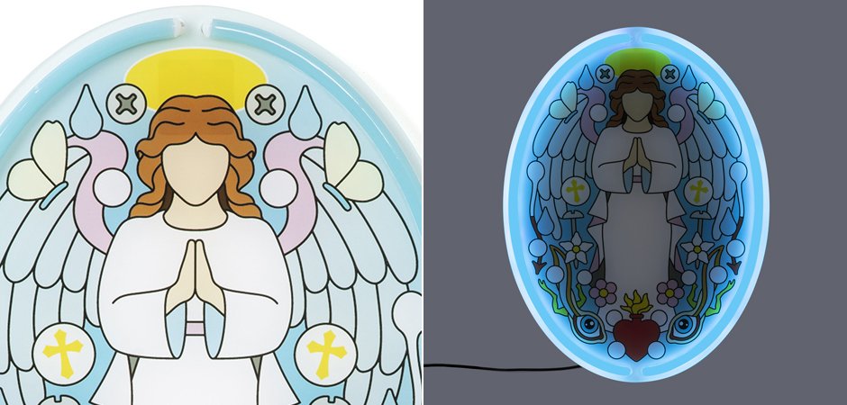 Бра Seletti Gospel Led Signs Angel Gabriel Бра Seletti Gospel Led Signs Angel Gabriel - Loft-Concept в Перми
